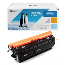 Cartridge G&G 508X для HP CLJ M552/M553/M577, с чипом (12 500стр.), черный (аналог CF360X)