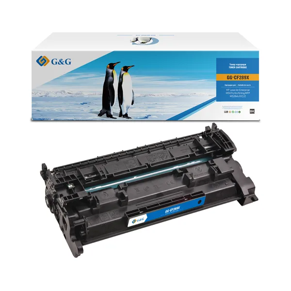 Cartridge G&G 89X для HP LJ M507n/dn/X/dng;M528dn/f/C/Z, с чипом (10 000стр.) (аналог CF289X) в России Cartridge G&G 89X для HP LJ M507n/dn/X/dng;M528dn/f/C/Z, с чипом (10 000стр.) (аналог CF289X) в России