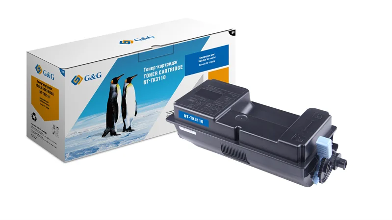 G&G toner cartridge for Kyocera FS-4100DN/4200DN/4300DN 15 500 pages with chip TK-3110 1T02MT0NLS гарантия 12 мес. в России G&G toner cartridge for Kyocera FS-4100DN/4200DN/4300DN 15 500 pages with chip TK-3110 1T02MT0NLS гарантия 12 мес. в России