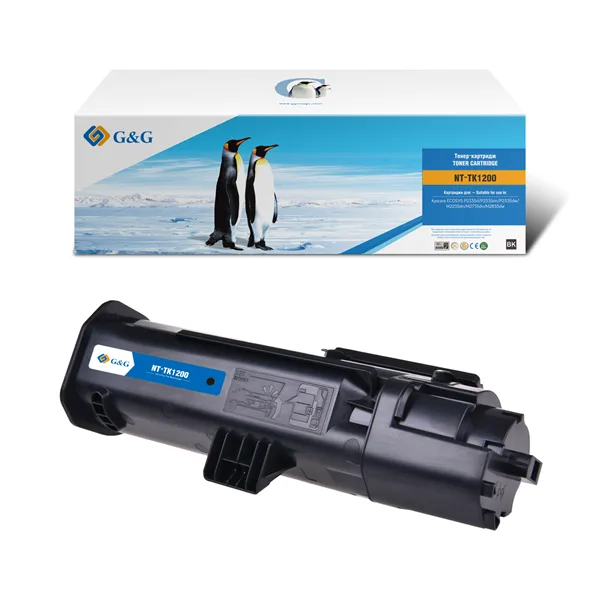 G&G toner cartridge for Kyocera P2335d/P2335dn/P2335dw/M2235dn/M2735dn/M2835dw 3 000 pages with chip TK-1200 1T02VP0RU0 гарантия 12 мес. в России G&G toner cartridge for Kyocera P2335d/P2335dn/P2335dw/M2235dn/M2735dn/M2835dw 3 000 pages with chip TK-1200 1T02VP0RU0 гарантия 12 мес. в России