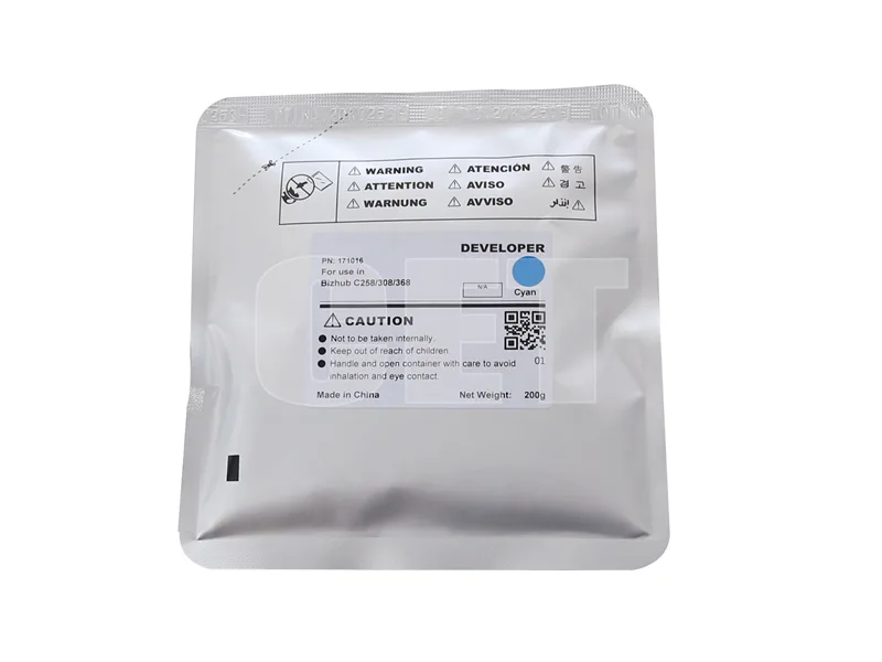 Девелопер для KONICA MINOLTA Bizhub C258/C308/C368 (CET) Cyan, 200г, 600000 стр., CET171016 в России Девелопер для KONICA MINOLTA Bizhub C258/C308/C368 (CET) Cyan, 200г, 600000 стр., CET171016 в России