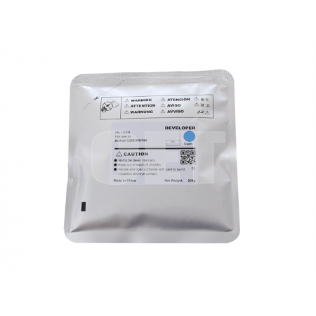 Девелопер для KONICA MINOLTA Bizhub C258/C308/C368 (CET) Cyan, 200г, 600000 стр., CET171016 в Москве Девелопер для KONICA MINOLTA Bizhub C258/C308/C368 (CET) Cyan, 200г, 600000 стр., CET171016 в Москве