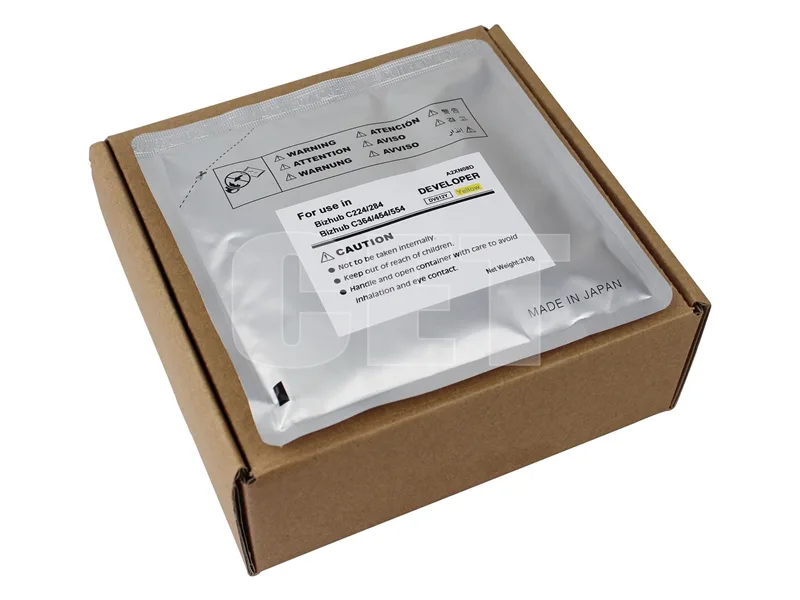 Девелопер для KONICA MINOLTA Bizhub C224/C284/C364/C454/C554 (CET) Yellow, 210г/пак, 590000 стр., CET8128 в России Девелопер для KONICA MINOLTA Bizhub C224/C284/C364/C454/C554 (CET) Yellow, 210г/пак, 590000 стр., CET8128 в России