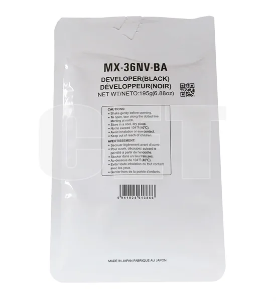Девелопер MX-36GVBA для SHARP MX-2310U/2610N/2640N/3115N/3610N (CET) Black, 195г, 100000 стр., CET171023 в России Девелопер MX-36GVBA для SHARP MX-2310U/2610N/2640N/3115N/3610N (CET) Black, 195г, 100000 стр., CET171023 в России