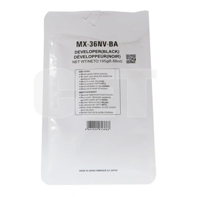 Девелопер MX-36GVBA для SHARP MX-2310U/2610N/2640N/3115N/3610N (CET) Black, 195г, 100000 стр., CET171023