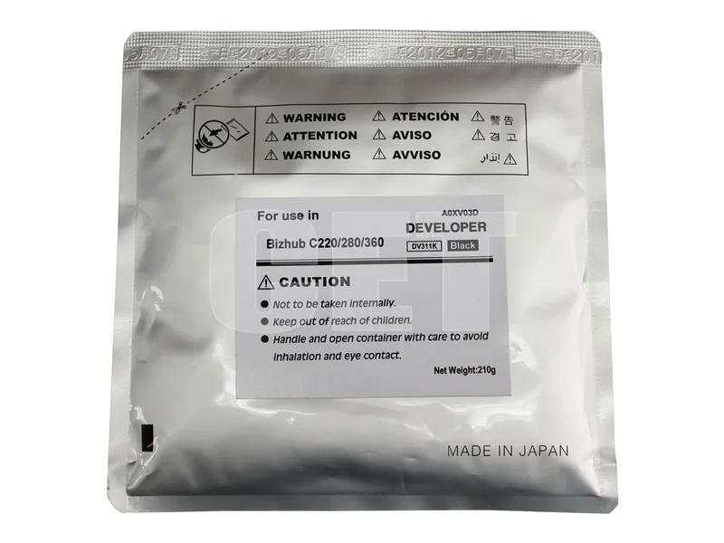 Девелопер для KONICA MINOLTA Bizhub C220/C280/C360 (CET) Black, 210г/пак, 570000 стр., CET8436 в России Девелопер для KONICA MINOLTA Bizhub C220/C280/C360 (CET) Black, 210г/пак, 570000 стр., CET8436 в России