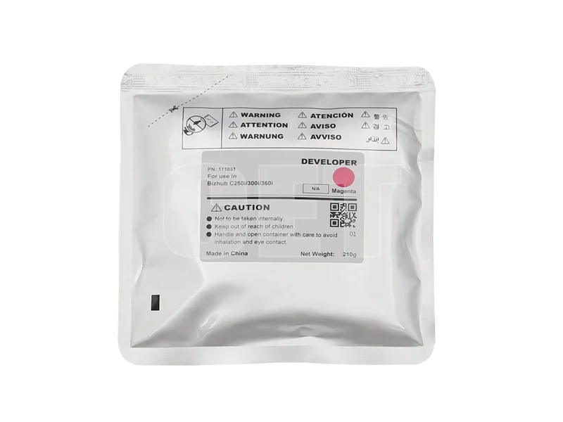 Девелопер для KONICA MINOLTA Bizhub C250i/300i/360i (CET) Magenta, 210г, 1000000 стр., CET171031 в России Девелопер для KONICA MINOLTA Bizhub C250i/300i/360i (CET) Magenta, 210г, 1000000 стр., CET171031 в России