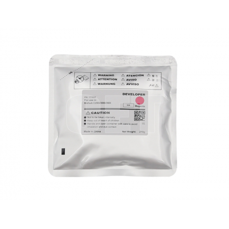 Девелопер для KONICA MINOLTA Bizhub C250i/300i/360i (CET) Magenta, 210г, 1000000 стр., CET171031 в Москве Девелопер для KONICA MINOLTA Bizhub C250i/300i/360i (CET) Magenta, 210г, 1000000 стр., CET171031 в Москве