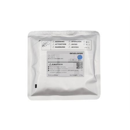 Девелопер для KONICA MINOLTA Bizhub C250i/300i/360i (CET) Cyan, 210г, 1000000 стр., CET171030 в Москве Девелопер для KONICA MINOLTA Bizhub C250i/300i/360i (CET) Cyan, 210г, 1000000 стр., CET171030 в Москве