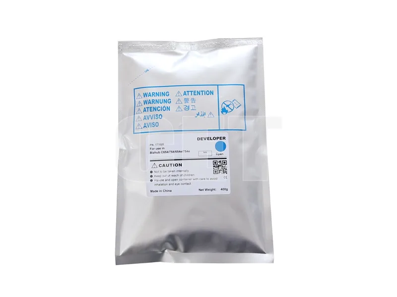 Девелопер для KONICA MINOLTA Bizhub C654/C754/C654e/C754e (CET) Cyan, 400г, 155000 стр., CET171020 в России Девелопер для KONICA MINOLTA Bizhub C654/C754/C654e/C754e (CET) Cyan, 400г, 155000 стр., CET171020 в России