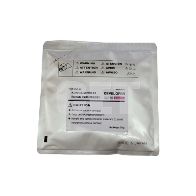 Девелопер для KONICA MINOLTA Bizhub C200/C203/C253/C353 (CET) Magenta, 250г/пак, 75000 стр., CET6826 Девелопер для KONICA MINOLTA Bizhub C200/C203/C253/C353 (CET) Magenta, 250г/пак, 75000 стр., CET6826