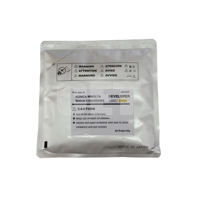 Девелопер для KONICA MINOLTA Bizhub C200/C203/C253/C353 (CET) Yellow, 250г/пак, 75000 стр., CET6825