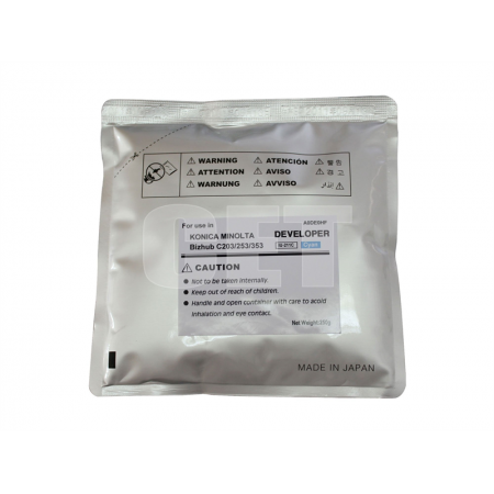 Девелопер для KONICA MINOLTA Bizhub C200/C203/C253/C353 (CET) Cyan, 250г/пак, 75000 стр., CET6824 в Москве Девелопер для KONICA MINOLTA Bizhub C200/C203/C253/C353 (CET) Cyan, 250г/пак, 75000 стр., CET6824 в Москве