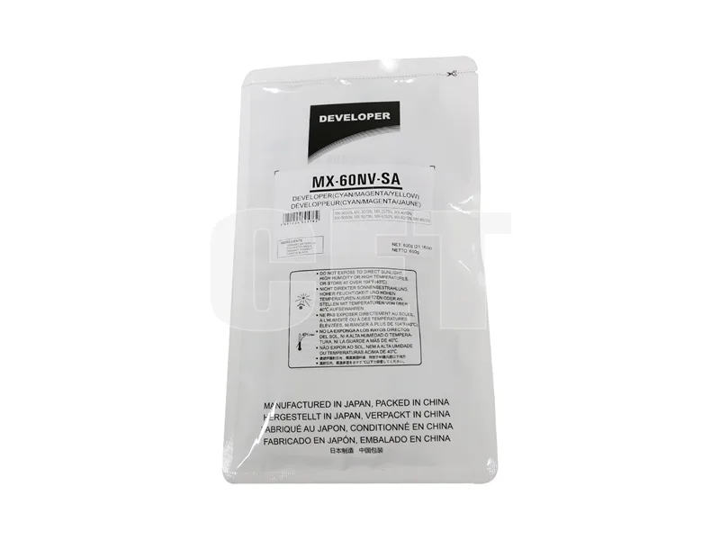 Девелопер MX-60NVSA для SHARP MX-3050N/4050N/5070N/C3081R/C5081D (CET) CMY, 600г, 400000 стр., CET171010 в России Девелопер MX-60NVSA для SHARP MX-3050N/4050N/5070N/C3081R/C5081D (CET) CMY, 600г, 400000 стр., CET171010 в России