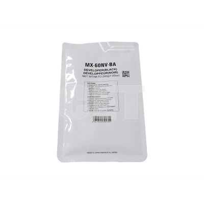 Девелопер MX-60NVBA для SHARP MX-3050N/4050N/5070N/C3081R/C5081D (CET) Black, 200г, 500000 стр., CET171009 Девелопер MX-60NVBA для SHARP MX-3050N/4050N/5070N/C3081R/C5081D (CET) Black, 200г, 500000 стр., CET171009