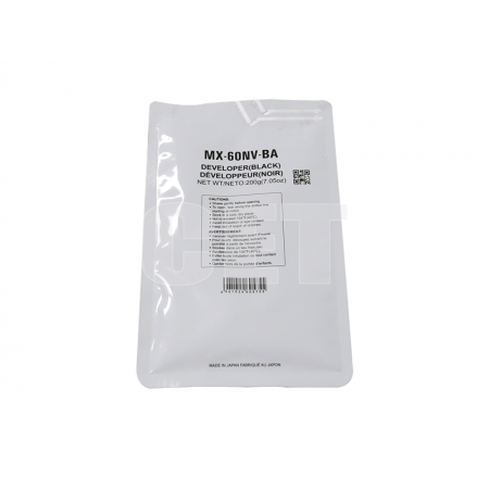 Девелопер MX-60NVBA для SHARP MX-3050N/4050N/5070N/C3081R/C5081D (CET) Black, 200г, 500000 стр., CET171009 в Москве Девелопер MX-60NVBA для SHARP MX-3050N/4050N/5070N/C3081R/C5081D (CET) Black, 200г, 500000 стр., CET171009 в Москве