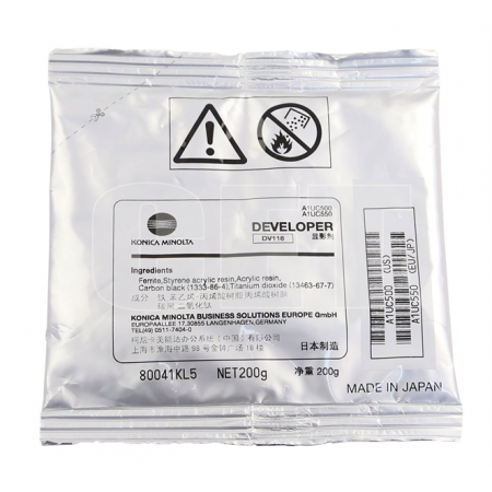 Девелопер DV-116 для KONICA MINOLTA Bizhub 164/184/195/215 (CET), 170г, CET161005 в Москве Девелопер DV-116 для KONICA MINOLTA Bizhub 164/184/195/215 (CET), 170г, CET161005 в Москве