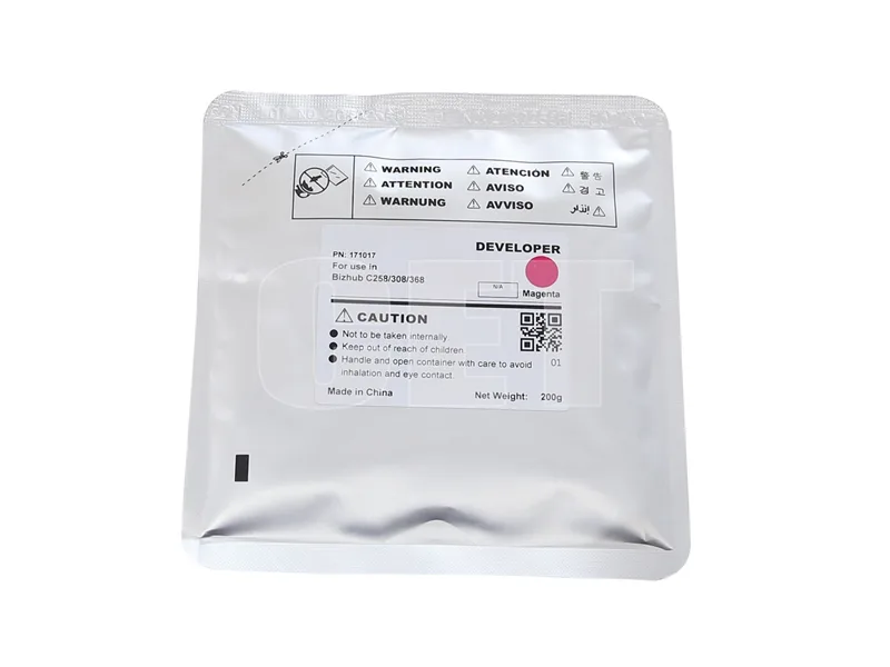 Девелопер для KONICA MINOLTA Bizhub C258/C308/C368 (CET) Magenta, 200г, 600000 стр., CET171017 в России Девелопер для KONICA MINOLTA Bizhub C258/C308/C368 (CET) Magenta, 200г, 600000 стр., CET171017 в России