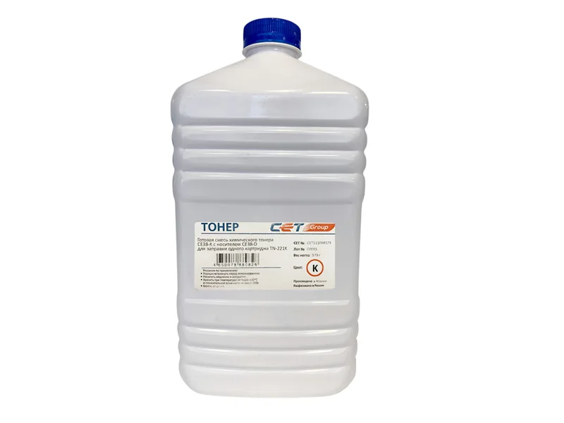 Тонер (CPT) + носитель CE38 TN-221K для KONICA MINOLTA Bizhub C227/287 (Japan) Black, 579г/бут, CET111068579 в России Тонер (CPT) + носитель CE38 TN-221K для KONICA MINOLTA Bizhub C227/287 (Japan) Black, 579г/бут, CET111068579 в России