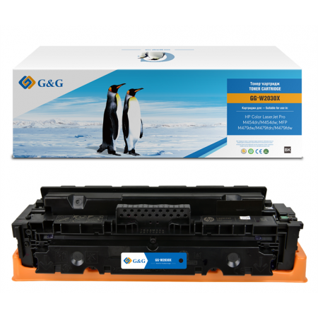 Cartridge G&G 415X для HP CLJ M454/M479, с чипом (7 500стр.), черный (аналог W2030X) в Москве Cartridge G&G 415X для HP CLJ M454/M479, с чипом (7 500стр.), черный (аналог W2030X) в Москве