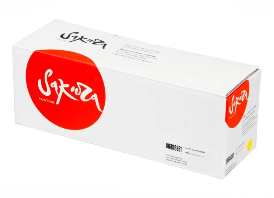 Картридж Sakura SA106R03861 (желтый) Картридж Sakura SA106R03861 (желтый)