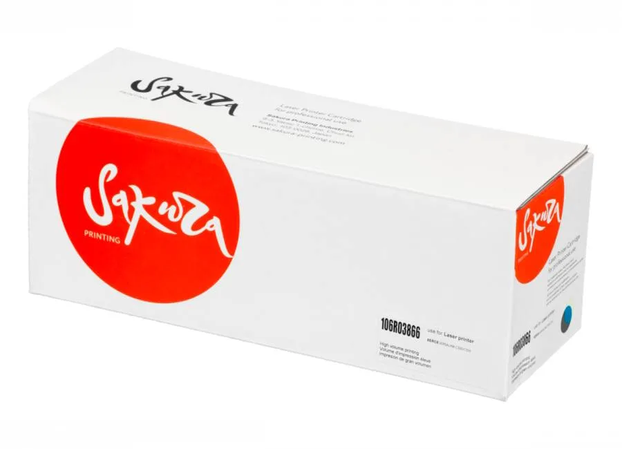Картридж Sakura SA106R03866 (синий)