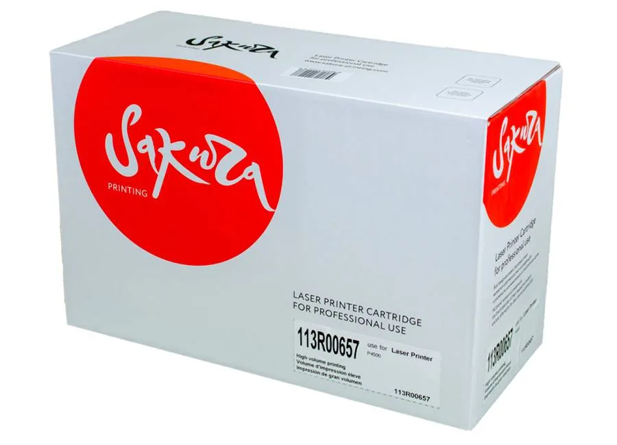 Картридж Sakura SA113R00657 (чёрный)