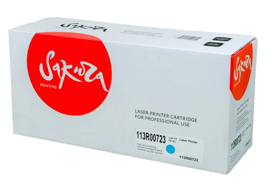 Картридж Sakura SA113R00723 (синий)