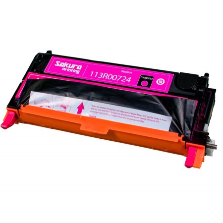 Картридж Sakura SA113R00724 (пурпурный) в Москве Картридж Sakura SA113R00724 (пурпурный) в Москве