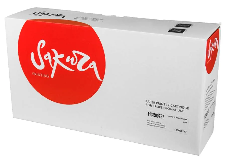 Картридж Sakura SA113R00737 (чёрный)