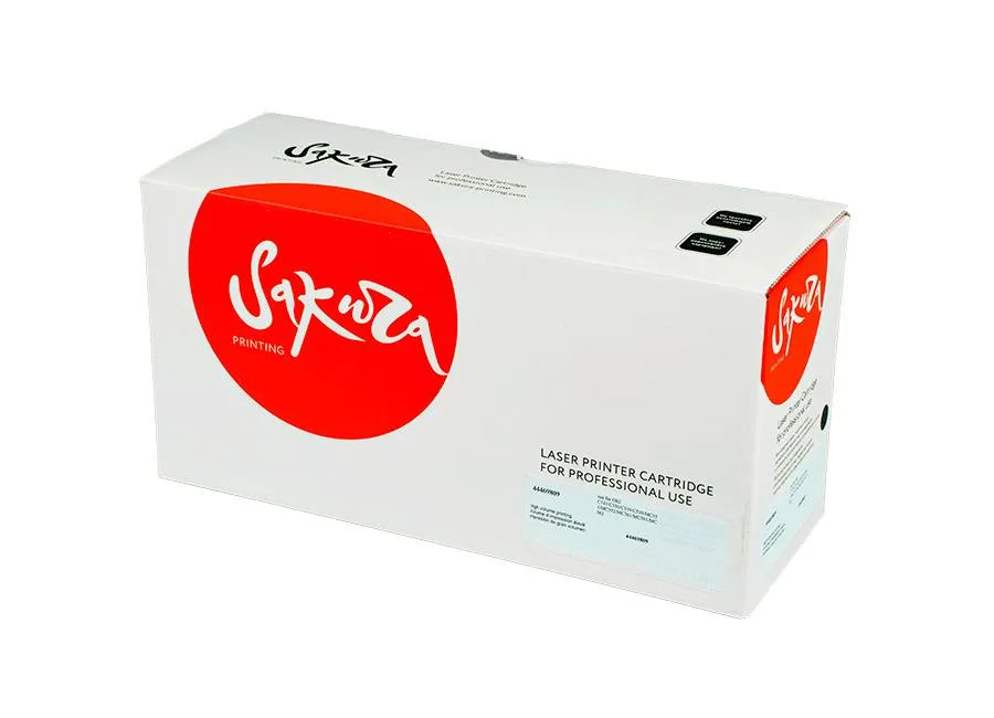 Картридж Sakura SA44469809 (черный)