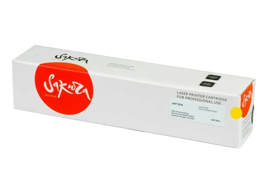 Картридж Sakura SA44973541 (желтый)