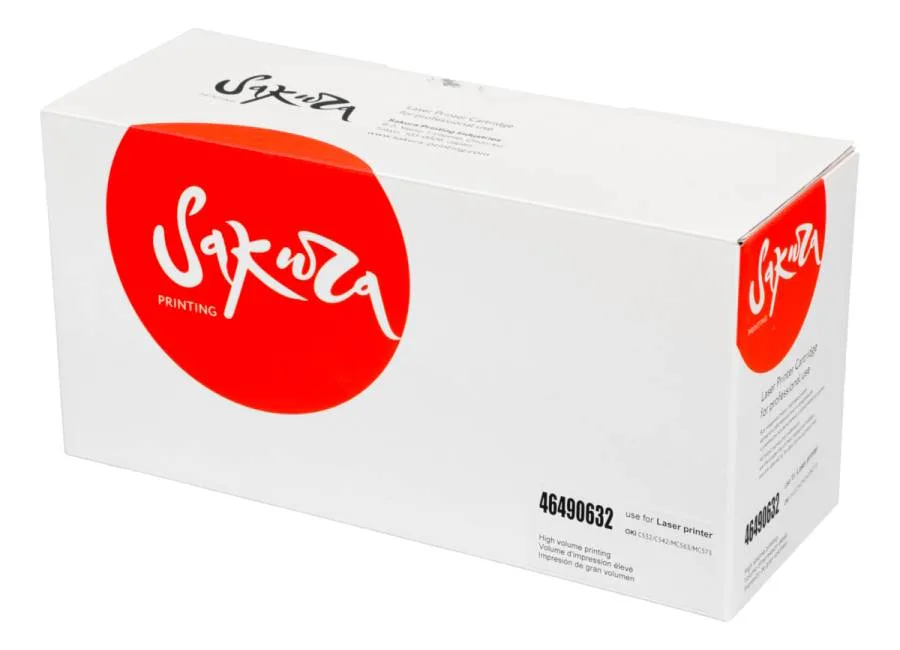 Картридж Sakura SA46490632 (чёрный)