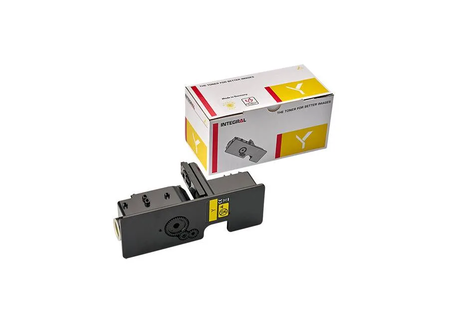 Тонер-картридж Integral TK-5220Y с чипом для Kyocera в России Тонер-картридж Integral TK-5220Y с чипом для Kyocera в России