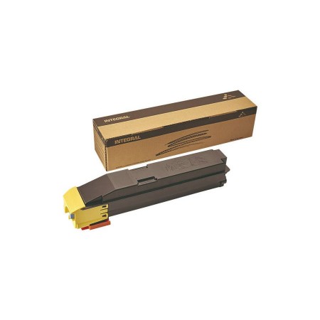 Тонер-картридж Integral TK-8505Y с чипом для Kyocera в Москве Тонер-картридж Integral TK-8505Y с чипом для Kyocera в Москве