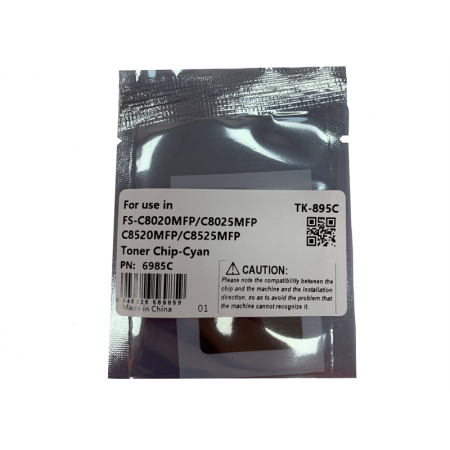 Чип картриджа TK-895 для KYOCERA FS-C8020MFP/8025MFP/8520MFP/8525MFP (CET) Cyan, 6000 стр., CET6985C в Москве Чип картриджа TK-895 для KYOCERA FS-C8020MFP/8025MFP/8520MFP/8525MFP (CET) Cyan, 6000 стр., CET6985C в Москве